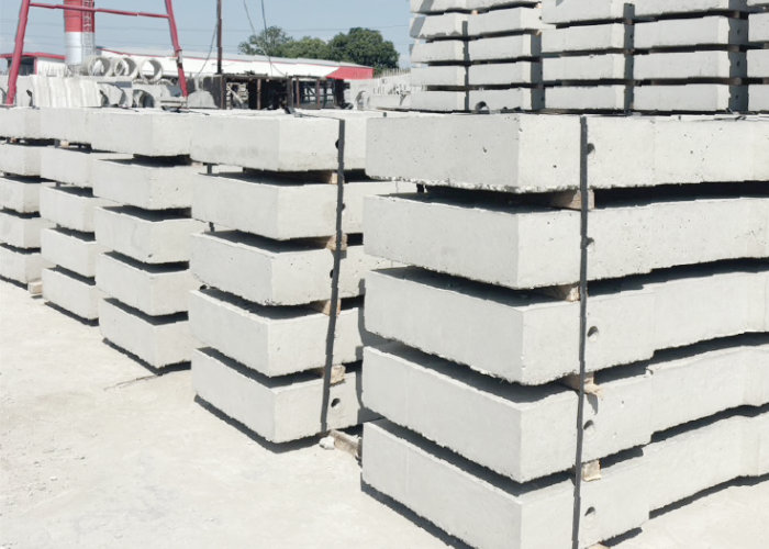 ขอบคันหิน ที่กั้นล้อรถยนต์ + ฝารางระบายน้ำ